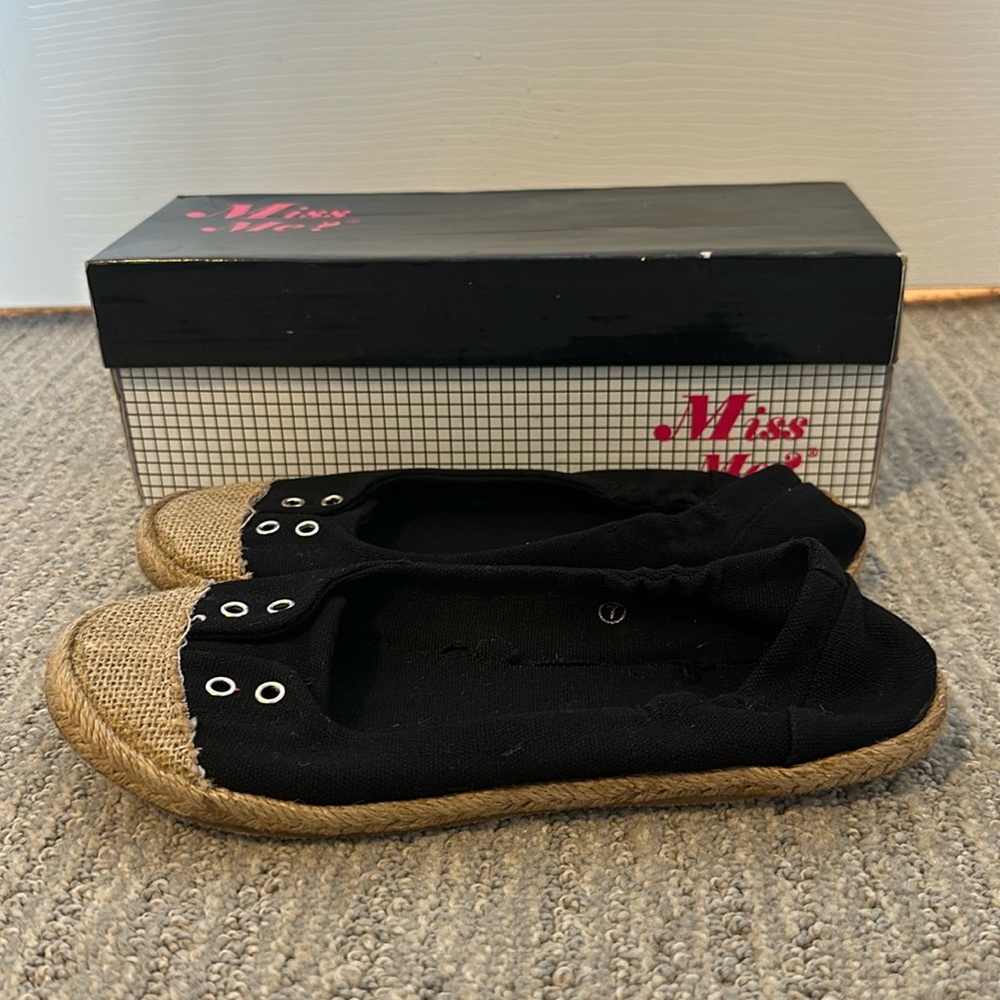 Miss Me Espadrille Flats